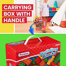 Load image into Gallery viewer, Prextex 150 Piece Classic Big Building Bricks | Large Toy Blocks | Compatible with Most Major Brands, STEM Toy Large Building Bricks Set for All Ages, Boys &amp; Girls
