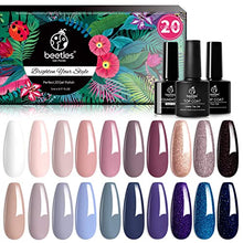 Load image into Gallery viewer, Beetles 23 Pcs Gel Nail Polish Kit with UV LED Nail Lamp
