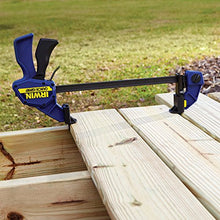 Load image into Gallery viewer, IRWIN QUICK-GRIP Bar Clamp, One-Handed, Medium-Duty, 12-Inch (1964718)
