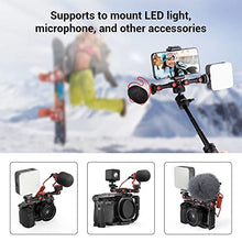 Load image into Gallery viewer, simorr Dual Cold Shoe Extension Bar 3483+SMALLRIG Cold Shoe Mount Adapter with 1/4’’ Thread Hole for Camera and Camcorder Rigs – 1241
