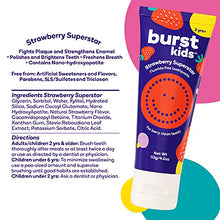 Load image into Gallery viewer, BURSTkids Strawberry Superstar Fluoride-Free Children’s Toothpaste, Nano-Hydroxyapatite, Safe, Effective, Gentle, Tasty Strawberry Toothpaste for Kids Ages 2+, Vegan, SLS &amp; Gluten Free (4.0oz), 2 pack
