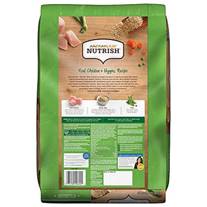 Rachael Ray Nutrish Premium Natural Dry Dog Food, Real Chicken & Veggies Recipe, 14 Pounds (Packaging May Vary)