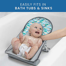 Load image into Gallery viewer, Delta Children Baby Bather Includes 2 Reclining Positions, Grey Tide

