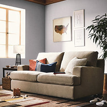 Load image into Gallery viewer, Amazon Brand – Stone &amp; Beam Lauren Down-Filled Oversized Loveseat Sofa, 74"W, Fawn
