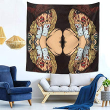 Load image into Gallery viewer, Ellinaskata in This Moment Maria Brink Whore Wall Tapestry Wall Hanging Art Living Room Bedroom Home Decoration (59x59inch).
