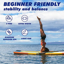 Load image into Gallery viewer, Mousa Inflatable Paddle Board, 10'8'' 33'' 6'' SUP, Camera Mount, 3-Fin Floating Paddleboard Non Slip Deck, Waterproof Phone Bag, Backpack Yoga ISUP, Fast Inflation Pump, Light Oar
