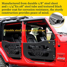 Load image into Gallery viewer, JROAD Jeep wrangler JL Gladiator summer tubular half doors Fit for 2018-2023 Jeep Wrangler JL Unlimited | Gladiator JT 4-Door Soldier pattern Front &amp; Rear Tube Doors Without Side View Mirror Door
