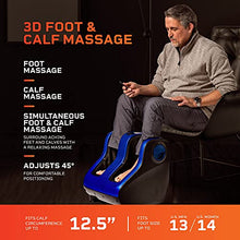 Load image into Gallery viewer, Lifepro Foot And Calf Massager- Heated Foot Massager &amp; Deep Tissue Feet Massager Machine - Shiatsu Foot Massager for Plantar Fasciitis &amp; Relaxation Leg Massagers For Pain and Circulation Calf Massager
