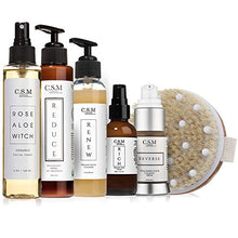 Load image into Gallery viewer, CSM Organic Alcohol-Free Witch Hazel Face Toner with Rose Water, Aloe Vera - Minimizes Pores, Soothes Skin for a Fresh, Clear Complexion - Easy Mist Spray - RAW Facial Toner - Made in The USA
