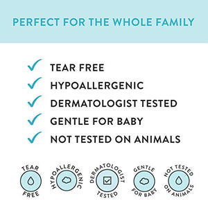The Honest Company Purely Simple Fragrance-Free Shampoo + Body Wash | Tear-Free Baby Shampoo with Naturally Derived Ingredients | Sulfate- & Paraben-Free Baby Bath | 10 Fl Oz (Pack of 1)