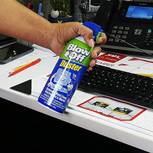 Load image into Gallery viewer, Air Duster, Can Air, Compressed Air Duster, Cleaning Duster, 10 oz. Can - 6 Cans Per Order
