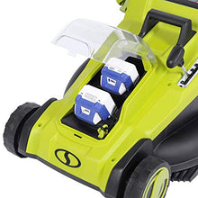 Load image into Gallery viewer, Sun Joe 24V-X2-17LM 48-Volt 17-Inch Mulching Walk-Behind Lawn Mower w/11-Gallon Grass Catcher &amp; 6-Position Height Adjustment, Included, Cordless, Kit (w/ 2X 4.0-Ah Battery and Charger)
