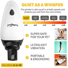 Load image into Gallery viewer, LuckyTail Dog Nail Grinder Trimmer – Professional Quiet 2-Speed Rechargeable Electric Pet Grooming &amp; Smoothing Tool Kit – Painless Paw Clipper
