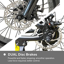 Load image into Gallery viewer, vtuvia Electric Bike for Adults, 26&quot; 4.0 Fat Tire Ebikes, 48V 13Ah Removable Lithium-Ion Battery Waterproof City Bicycle Electric 7 Speeds Gear, Hunting Beach Snow Electric Bicycles (Yellow)
