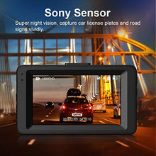 Load image into Gallery viewer, Dash Cam Front and Rear, Dash Camera for Cars 1080P Full HD Dual Dash Cam 3" IPS Screen in Car Camera Front and Rear Night Vision,170°Wide Angle Motion Detection Parking Monitor G-Sensor(with SD Card)
