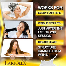 Load image into Gallery viewer, Keratin Hair Mask - Repairs Dry &amp; Damaged Hair - Professional Keratin Hair Treatment with Avocado Oil - Aloe Vera - Vitamin E - Made in USA - Effective Keratin Complex - Anti Frizz
