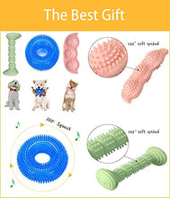 Load image into Gallery viewer, Dog Chew Toys for Puppy Teething, 3Pack 2-8 Months Puppies Teething Toys Soft &amp; Durable Puppy Toys for Cleaning Teeth and Protects Oral Health Both Small Dogs &amp; Medium Dog Suitable
