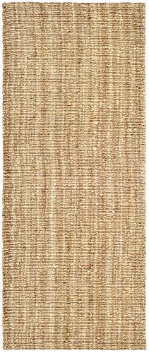 Load image into Gallery viewer, Safavieh Natural Fiber Collection NF447A Hand-Woven 0.5-inch Thick Chunky Textured Jute Runner, 2' 6" x 10'