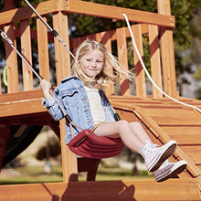 Load image into Gallery viewer, Little Tikes Real Wood Adventures Wildcat Falls Exclusive Wooden Outdoor Playset Playground with Slide, Swing Set and Climbing Wall for Kids Backyard Kids Activity, Amazon Exclusive
