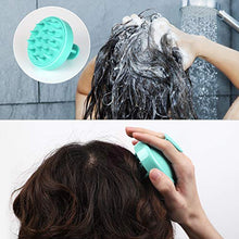 Load image into Gallery viewer, Hair Shampoo Brush, Heeta Scalp Care Brush with Soft Silicone Head Massager for Women, Men, Pets (Green)
