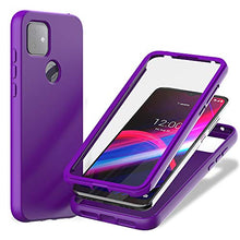 Load image into Gallery viewer, Nuomaofly T-Mobile REVVL 4 Plus Case [Not Fit REVVL 4] with Built-in Screen Protector Designed, Full-Body Heavy Drop Protection Shock Absorption Cover for T-Mobile REVVL 4+ (Purple)
