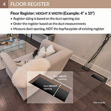 Load image into Gallery viewer, Accord Ventilation AMFRRBB212 Wicker Design Floor Register, Oil Rubbed Bronze, 2" x 12"
