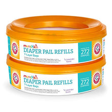 Load image into Gallery viewer, Munchkin Arm and Hammer Diaper Pail Refill Rings, 544 Count
