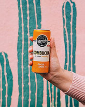 Load image into Gallery viewer, Remedy Kombucha Tea Organic Drink - Sugar Free, Keto, Vegan &amp; Gluten Free - Sparkling Live Cultured, Long-Age Brewed Beverage - 4 Flavor Variety Pack - 8.5 Fl Oz Can, 24-Pack
