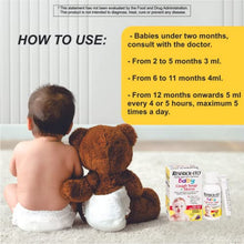 Load image into Gallery viewer, Resfriolito Baby Cough Syrup + Mucus 2 fl oz Infants 2 Months+ Grape Flavor - Jarabe para la TOS + Flemas
