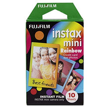 Load image into Gallery viewer, Fujifilm Instax Mini Instant Rainbow Film 50 Sheets
