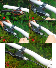 Load image into Gallery viewer, Bicycle BicycleStore 1 Pair Universal Aluminum Alloy Brake Handle Mountain Road Bike Brake Lever Diameter 22mm(Black)
