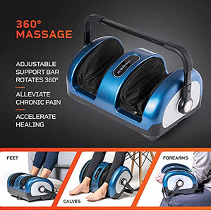Lifepro Foot and Calf Massager - Shiatsu Foot Massager for Foot Pain Relief, Foot Massager Machine for Heat Therapy - Relieve Foot Discomforts from Plantar Fasciitis