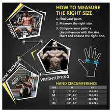 Load image into Gallery viewer, Updated 2020 Version Professional Ventilated Weight Lifting Gym Workout Gloves with Wrist Wrap Support for Men &amp; Women, Full Palm Protection, for Weightlifting, Training, Fitness, Hanging, Pull ups
