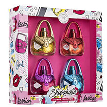 Load image into Gallery viewer, Eau De Fragrance Perfume Sets for Girls- Perfect Body Mist Gift Set for Teens and Kids - Purses - 4 Pack
