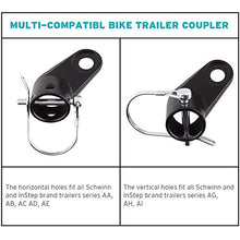 Load image into Gallery viewer, Titanker Upgraded Bike Bicycle Trailer Coupler Attachment Angled Elbow for Instep &amp; Schwinn Bike Trailers
