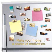 Load image into Gallery viewer, MAGNIFICENT101 2-Pack Vision Board Magnet Set (20x20 in) - Pull Apart &amp; Create a Vision for Your Dream Life in Your Refrigerator | Inspirational Positive Gifts | Quotes for Fridge | Daily Motivation
