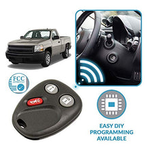 Load image into Gallery viewer, Keyless2Go Replacement for Keyless Entry Car Key Vehicles That Use 3 Button LHJ011-2 Pack
