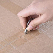 Load image into Gallery viewer, Tiny Cutting Tool Portable Capsule Cutter with Keychain Ring Sharp Tool EDC Gadgets for Unpacking Cartons Stripping Stickers Splitting Pills Opening Cans
