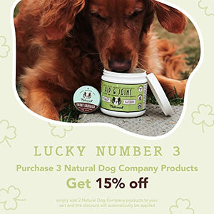 Natural Dog Company Paw Soother Stick (2 oz) | Natural, Organic, Healing Paw Pad Balm for Pets | Sooths Dry, Cracked, and Rough Paws | Vet-Approved Convenient Moisturizing Travel Stick