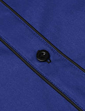 Load image into Gallery viewer, COOFANDY Men's Casual American Flag Dress Shirts Patriotic Western Long Sleeve Shirt Blue
