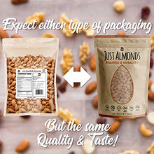 Load image into Gallery viewer, Just Roasted Almonds (Whole, Non-GMO, Certified Gluten Free, Protein Fiber) (Un-Salted, 3LB)
