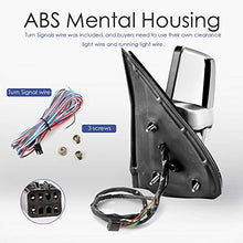 Load image into Gallery viewer, MOSTPLUS Power Heated Towing Mirrors Compatible for Chevy Silverado Suburban Tahoe GMC Serria Yukon 1999-2002 with Sequential Turn light, Parking Lamp, Running Light(Set of 2) (Chrome)

