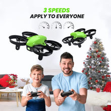 Load image into Gallery viewer, Potensic Upgraded A20 Mini Drone Easy to Fly Even to Kids and Beginners, RC Helicopter Quadcopter with Auto Hovering, Headless Mode, 3 Batteries and Remote Control, Gift Choice for Boys and Girls
