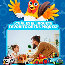 Load image into Gallery viewer, La Granja De Zenon Car Toys Inertia car Friction Toy Cars 2 Pack Push Back Vehicle Friction Powered Set for Boys Girls (Lorito Pepe &amp; Gallo Bartolito)
