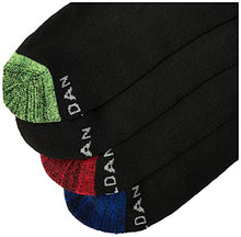 Load image into Gallery viewer, Gildan Men's Polyester Half Cushion Mid-Crew Socks, 12-Pack, Assorted, Shoe Size: 6-12
