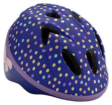 Load image into Gallery viewer, Schwinn Infant Bike Helmet Classic Design, Ages 0-3 Years, Purple Polkadots

