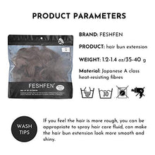 Load image into Gallery viewer, FESHFEN Hair Bun Extensions Messy Curly Hair Scrunchies Hairpieces Synthetic Donut Updo Hair Pieces for Women Girls
