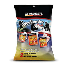 Load image into Gallery viewer, Grabber Warmers Grabber Weekender Multi-Warmer Pack, 2 Pair Hand, 2 Pair Toe, 2 Peel N&#39; Stick Body Warmers, 6-Count, One Size
