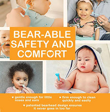 Load image into Gallery viewer, oogiebear - Nose and Ear Gadget. Safe, Easy Nasal Booger and Ear Cleaner for Newborns and Infants. Dual Earwax and Snot Remover. Aspirator Alternative - 2 Pack with case - Raspberry and Seafoam
