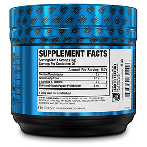 Growth Surge Post Workout Muscle Builder with Creatine, Betaine, L-Carnitine L-Tartrate - Daily Muscle Building & Recovery Supplement - 30 Servings, Watermelon Flavor